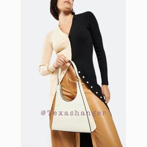 NWT STAUD Rey Shoulder Bag Cream